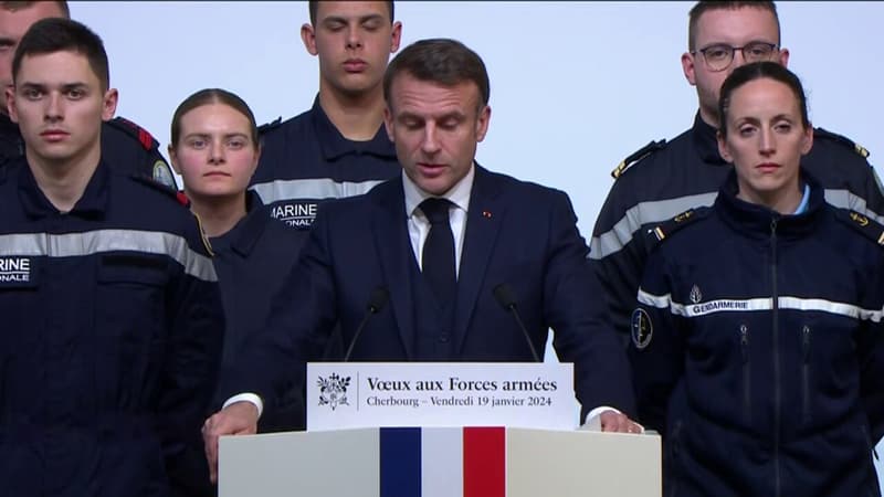 VSux aux armées à Cherbourg: Emmanuel Macron se félicite de la réduction des délais de production de l'industrie d'armement
