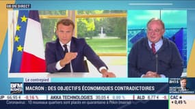 Le contre-pied : Les objectifs économiques contradictoires de Macron par Jean-Marc Daniel - 15/06