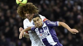 Wissam Ben Yedder et David Luiz