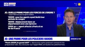 Var: jusqu'à 1.900 euros de prime pour les policiers et gendarmes mobilisés pendant les JO