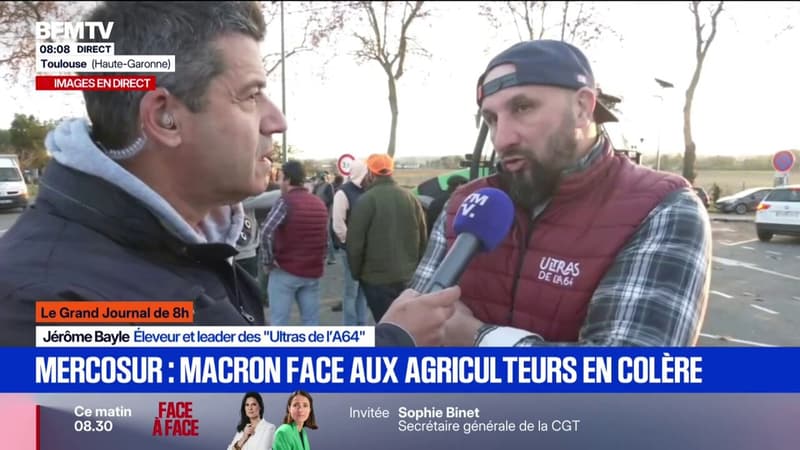 "On veut des clarifications": les agriculteurs dénoncent le "double discours" d'Emmanuel Macron