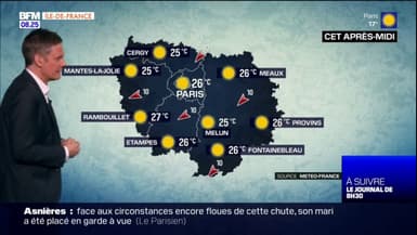 Météo Paris-Île-de-France: un franc soleil toute la journée, 26°C à Paris et 27°C à Rambouillet