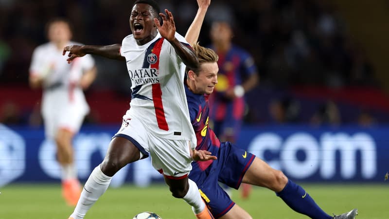 BarÃ§a-PSG: "C'est carton rouge", un ancien arbitre espagnol juge "dangereux" le tacle de De Jong...