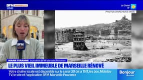 Le plus vieil immeuble de Marseille rénové