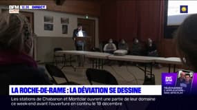 La Roche-de-Rame: la déviation se dessine