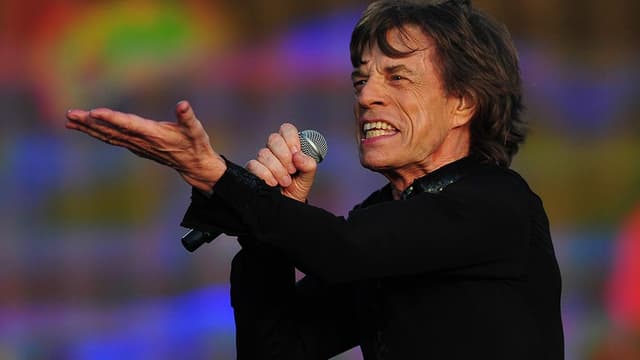 Le chanteur des Rolling Stones, Mick Jagger.