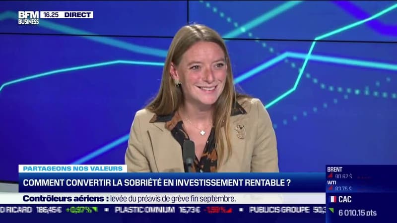 Partageons nos valeurs: Comment convertir la sobriété en investissement rentable ? - 21/09