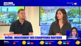 Rhône: les chauffeurs routiers ne se sentent "pas écoutés"