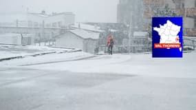 La neige est tombée à Val Thorens ce 24 octobre 2023.