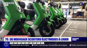 Paris: l'entreprise Lime propose désormais des scooters électriques à la location 