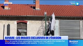 Les images de l'évasion du centre de rétention de Nice à la caserne Auvare