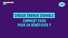 Région Sud, à votre service : le chèque énergie durable