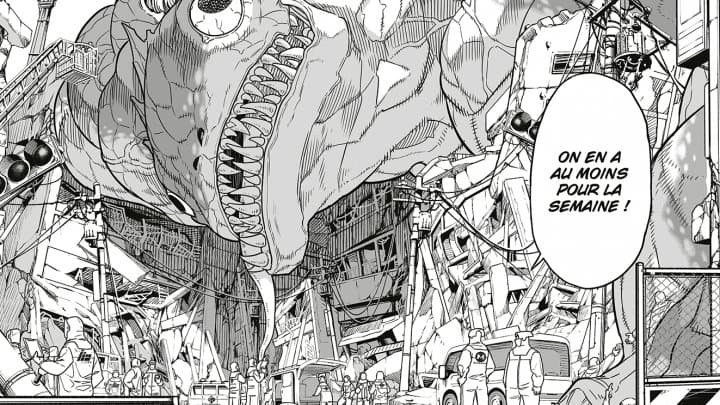 Le manga "Kaiju n°8" 