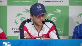 Coupe Davis / Pouille : "J'ai tout donné mais Cilic a été meilleur"