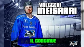 Le Finlandais Valtteri Meisaari signe pour une deuxième saison aux Rapaces de Gap 