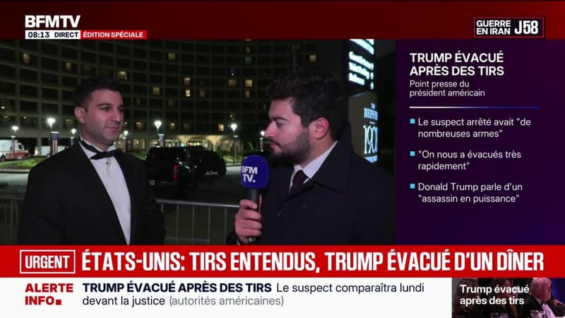 "C'était intense": le témoignage d'un invité du dîner des correspondants de la Maison Blanche