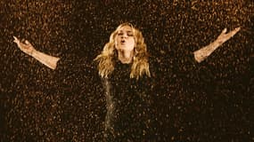 Une photo de Louane lors des répétitions de l'Eurovision le 8 mai 2025