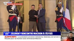 Guerre en Ukraine : Zelensky accueilli par Macron à l'Élysée - 14/05