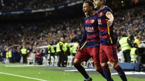 Andres Iniesta et Neymar - AFP