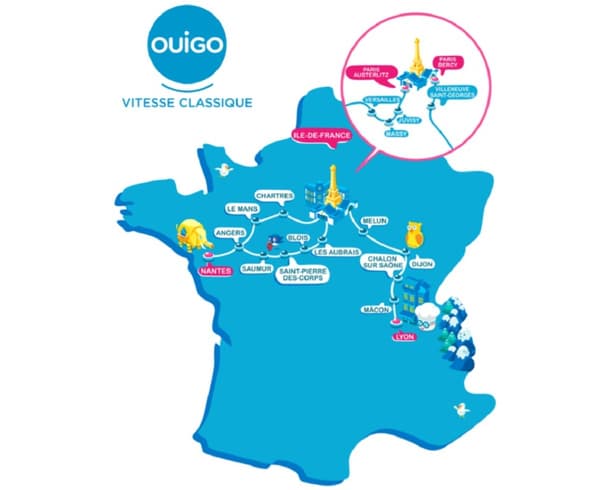 Des nouveaux "Ouigo roses" pas chers et à petite vitesse: quelles sont les lignes SNCF concernées?
