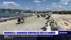 Marseille: la baignade surveillée dès ce samedi 