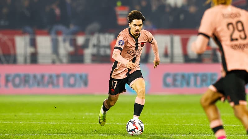 Vitinha avec le PSG en Ligue 1, 6 décembre 2024