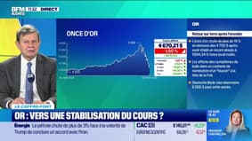 Le coffre-fort : Or, vers une stabiliation du cours ? - 02/02