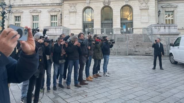Les journalistes sont venus en masse pour le procès de Christophe Galtier Les journalistes sont venus en masse pour le procès de Christophe Galtier