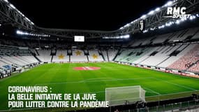 Coronavirus : la belle initiative de la Juve pour lutter contre la pandémie