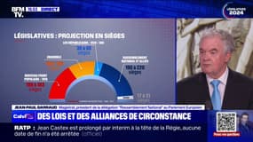 Coalition post-législatives: "Ce qui se passe est factice", critique Jean-Paul Garraud, président de la délégation du RN au Parlement européen