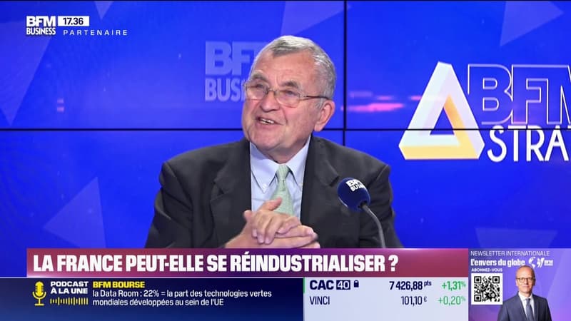 BFM Stratégie (Cours n°203): La France peut-elle se réindustrialiser ? - 07/12