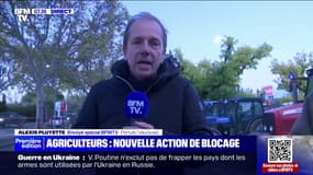 "Ils ne nous reste plus rien pour vivre": les agriculteurs du Vaucluse bloquent les centres commerciaux de Pertuis