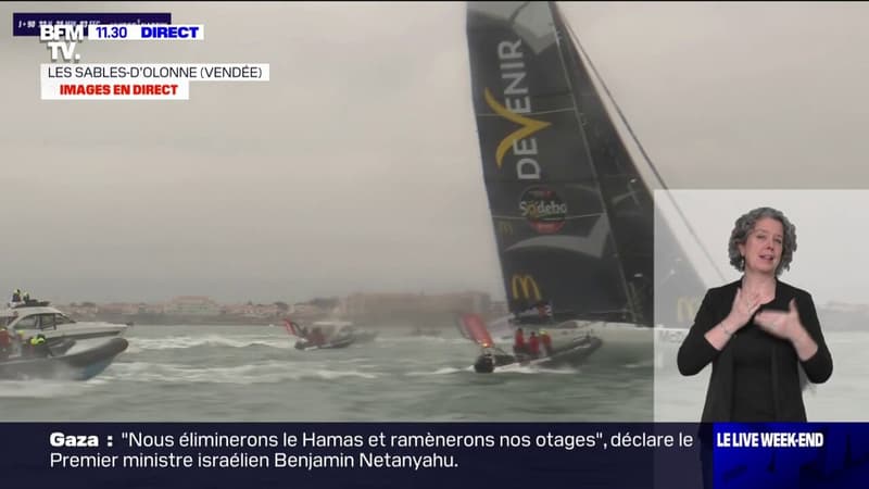 Vendée Globe: arrivée imminente de Violette Dorange, plus jeune skipper à participer à la course