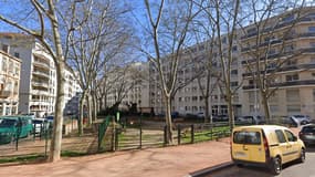 Le square Pierre Pelloux, au 296 rue Duguesclin à Lyon.