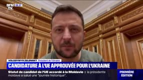 "C'est notre victoire": Zelensky s'exprime après l'officialisation du statut de candidat de l'Ukraine pour l'adhésion à l'UE