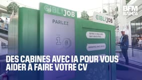  Des cabines avec IA pour vous aider à faire votre CV 