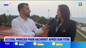 Monte-Carlo Country Club - Accueil princier pour Valentin Vacherot après son titre