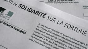 Un document lié à l'ISF. 