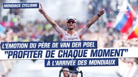 Mondiaux de cyclisme : "Profiter de chaque moment", l'émotion du père de van der Poel sacré champion du monde