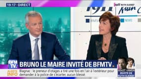 Bruno Le Maire assure que la politique économique du gouvernement "ne changera pas"