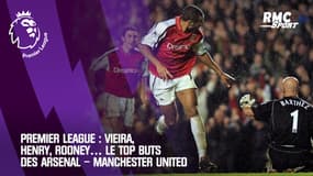 Premier League : Vieira, Henry, Rooney… Le top buts des Arsenal - Manchester United