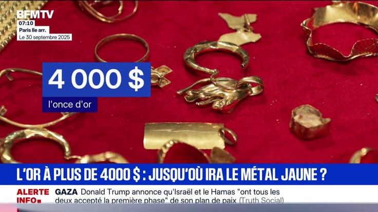 "C'est le moment ou jamais": l'or bat des records et séduit de plus en plus de Français