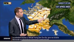 La météo pour ce jeudi 12 novembre 2015