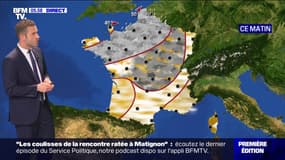 De la pluie sur la moitié nord ce jeudi, les températures repartent à la hausse