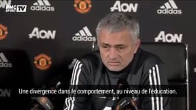 Mourinho tacle "le comportement et l'éducation" de Manchester City après le derby qui a dégénéré