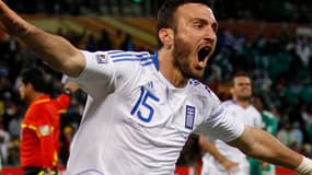 Torosidis a marqué le but  victorieux pour la Grèce