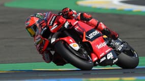 Francesco Bagnaia lors des qualifications du Grand Prix de France, le 14 mai 2022.