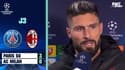 PSG 3-0 AC Milan : Les regrets de Giroud après la défaite des Rossoneri