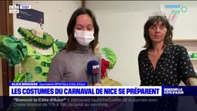 Carnaval de Nice: les costumes se préparent
