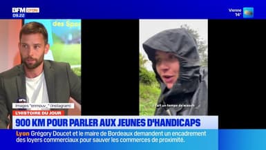 Marcher 900km entre Tours et Lyon pour sensibiliser les jeunes aux handicaps